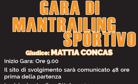 gara di mantrailing sportivo